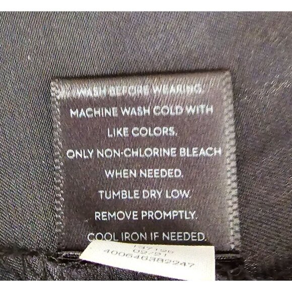 Simply Vera VeraWang Hi-Low V-Neck Short Sleeve Blouse Sz XL Career Office - Picture 8 of 8